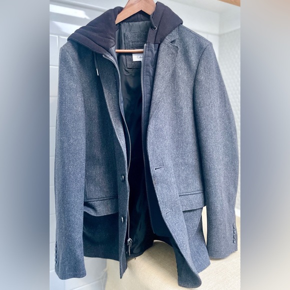 Calvin Klein Men’s hooded Stylish Jacket size Small - Picture 1 of 5